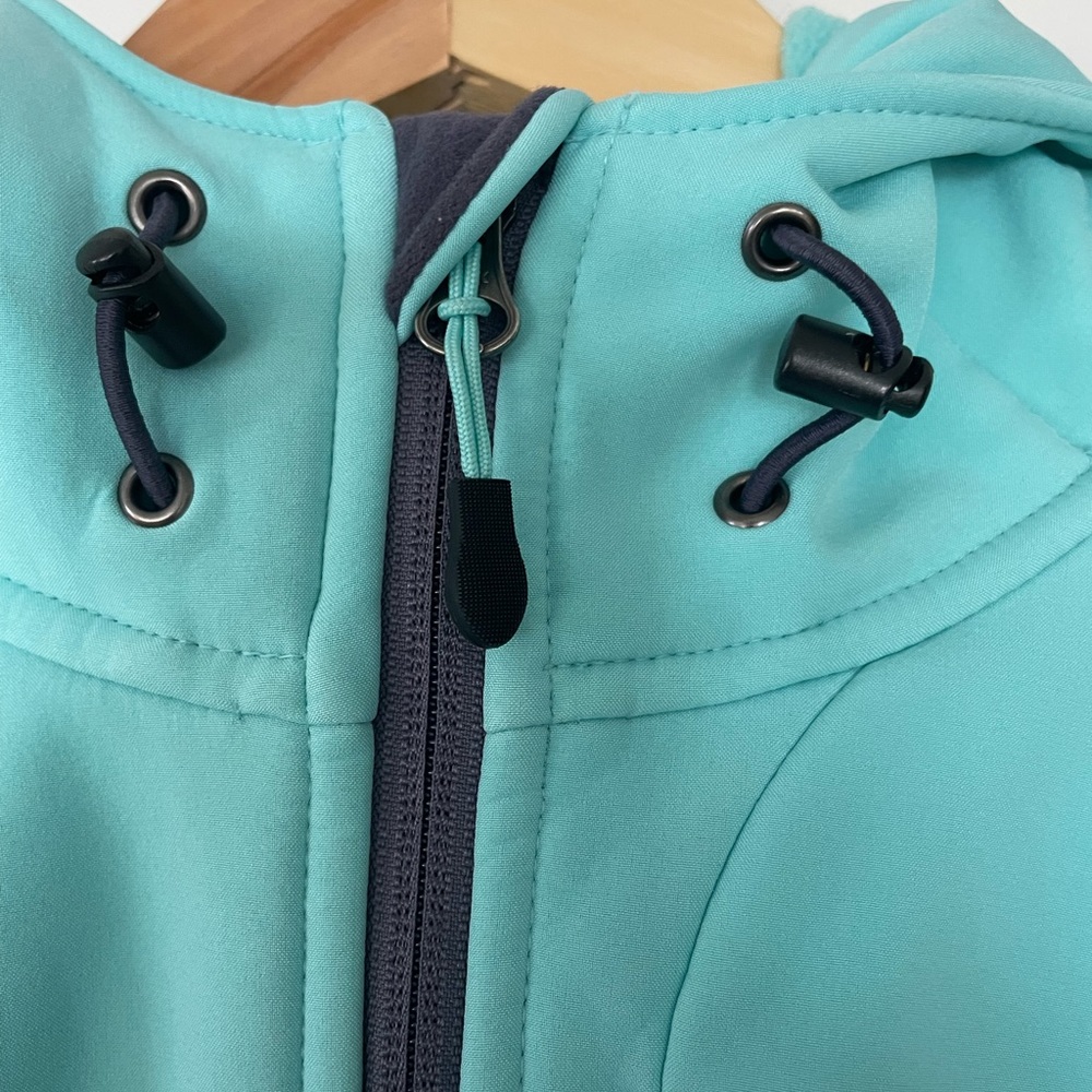 Teal Shell Jacket - Picture 4 of 5